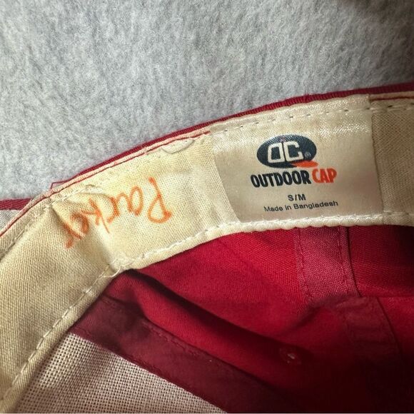 Washington Nationals Hat Ballcap Red Logo Team MLB Small Medium Adjustable Sport - Picture 11 of 12